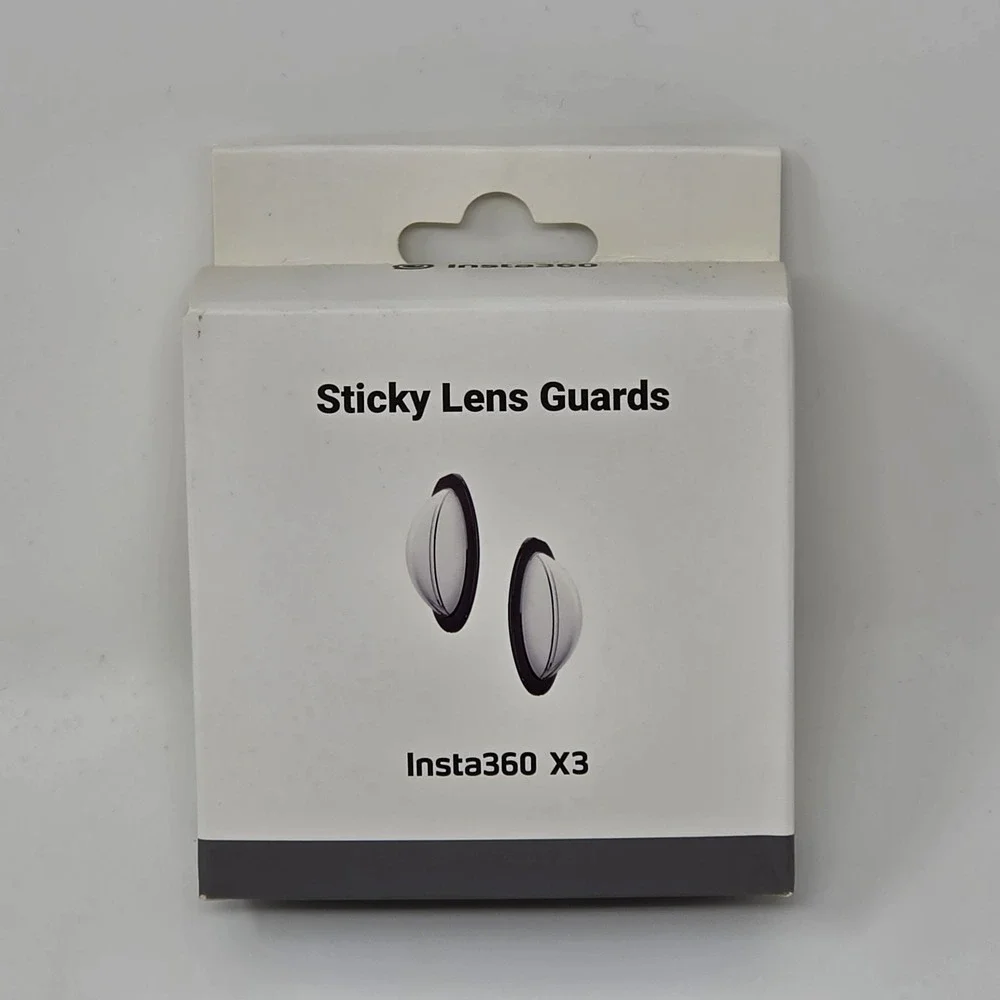 New!! OEM Insta360 X3 Sticky Lens Guards for 360° Camera